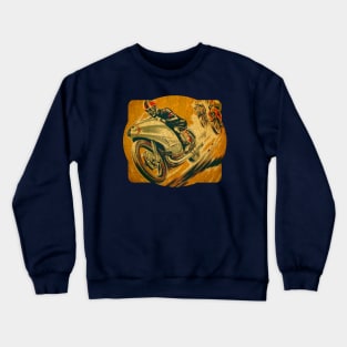 Bike Race Crewneck Sweatshirt